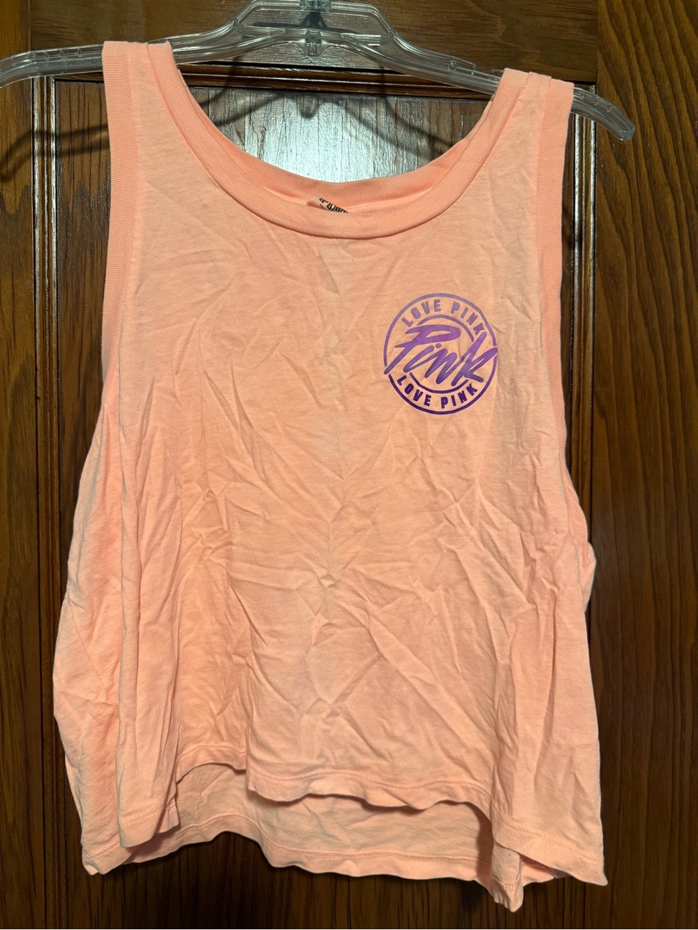 PINK Victoria's Secret tank  with Purple Logo